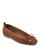 商品Marc Fisher | Women's Ubet Slip On Ballet Flats颜色Brown