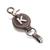 color K, Mio Marino | Retro Leather Alphabet Keychain