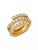 颜色: GOLD, Adriana Orsini | Flex Cubic Zirconia Wrap Ring