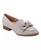 颜色: Sand- Textile, Bandolino | Women's Lindio Bow Slip-On Tailored Loafers