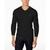 商品Tommy Hilfiger | Men's Signature Solid V-Neck Sweater, Created for Macy's颜色Black
