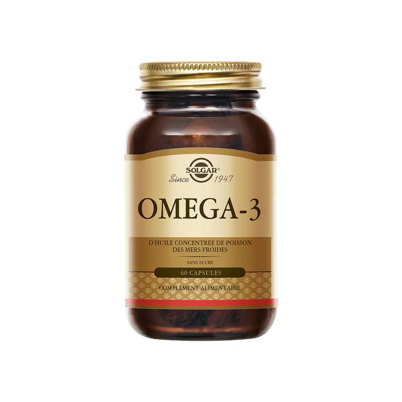 颜色: 60粒*1瓶, Solgar | Solgar Omega-3浓缩鱼油 30-60-120粒 提高记忆力改善视力