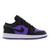 Jordan | Jordan 1 Low - Grade School Shoes, 颜色Purple Venom-Black-White