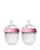 颜色: Pink, Comotomo | 5 oz. Baby Bottles, 2 Pack