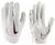 商品第2个颜色White/White/Deep Maroon, NIKE | Nike Vapor Jet 7.0 Football Gloves