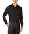 Calvin Klein | Men's Dress Shirt Regular Fit Non Iron Herringbone French Cuff, 颜色Black