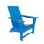 颜色: Pacific Blue, Westin Furniture | Furniture Modern Plastic Folding Adirondack Chair