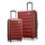 颜色: Arrow Red, Samsonite | Samsonite Omni 2 Hardside Expandable Luggage with Spinners, Midnight Black, Checked-Medium 24-Inch