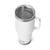颜色: White, YETI | YETI Rambler 25 oz Tumbler with Handle and Straw Lid, Travel Mug Water Tumbler, Vacuum Insulated Cup with Handle, Stainless Steel, Power Pink