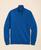 颜色: Royal Blue Heather, Brooks Brothers | 男款全棉半拉链毛衣