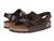 color Brown Amalfi Leather, Birkenstock | Milano - Leather Soft Footbed (Unisex)