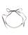 商品第1个颜色RHODIUM, FALLON | Armure Watch Strap Leather Choker Necklace