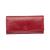 Mancini Leather Goods | Equestrian-2 Collection RFID Secure Trifold Wallet, 颜色Red