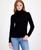 颜色: Black, Tommy Hilfiger | Women's Cotton Turtleneck Sweater