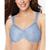 color Blue Flight, Bali | Minimizer Satin Tracings Comfort Strap Underwire Bra 3562