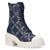 Michael Kors | Women's Hanley Side-Zip Platform Heeled Booties, 颜色Navy Multi