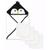 商品第5个颜色Black, Baby Mode | Jesse & Lulu Baby Boys Character Towel and Wash Cloth, 5 Piece Set