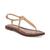 Sam Edelman | Women's Gigi T-Strap Flat Sandals, 颜色Almond Patent