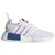 商品Adidas | adidas Originals NMD R1 Casual Shoes - Boys' Grade School颜色White/White/Royal