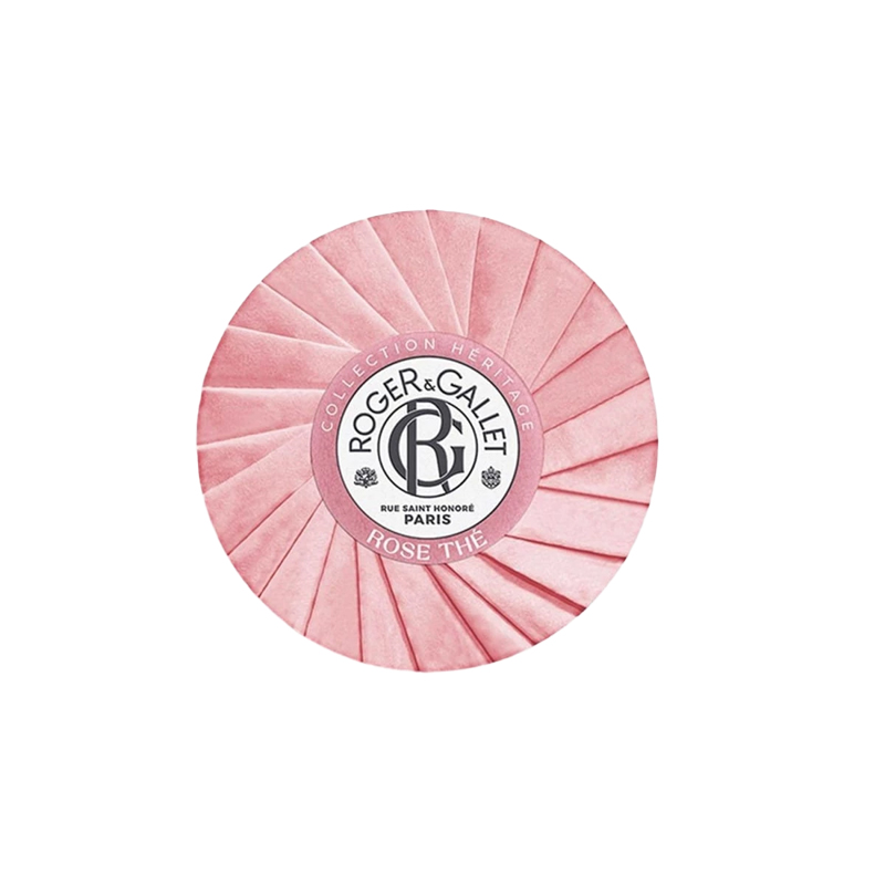 颜色: ROSE-THE玫瑰茶, ROGER & GALLET | 香邂格蕾 香皂100g 纯天然植物成分（十三种香味可选）