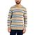 Club Room | Men's Elevated Striped Long Sleeve Crewneck Sweater, Created for Macy's, 颜色Toast Heather