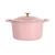 颜色: Pink, Martha Stewart | Gatwick Enamel Cast Iron 7 Quart Dutch Oven