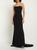 GIUSEPPE DI MORABITO | Crepe Georgette Strapless Long Dress, 颜色Black