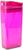 颜色: pink, Precidio Design | Precidio Design Drink in the Box Eco-Friendly Reusable Juice Box Container, 12 ounce, Blue