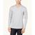 Lacoste | Men's V-Neck Casual Long Sleeve Jersey T-Shirt, 颜色Silver