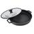 商品第1个颜色black, MASTERPAN | Stovetop Oven Grill Pan With Heat-In Steam-Out Lid, Non-Stick Cast Aluminum, 12"