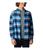 商品Columbia | Men's Cornell Woods Flannel Long Sleeve Shirt颜色Azure Blue Multi Buffalo Check