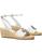 颜色: Gardenia, Tory Burch | Ines Ankle Strap Espadrille Platform Wedge Sandal (Women)