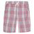 Nautica | Little Boys Plaid Pull-On Shorts, 颜色Teaberry