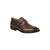 color Brown, Sandro Moscoloni | Plain Toe Monk Strap Slip-On