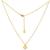 颜色: e, Savvy Cie Jewels | 18K Yellow Gold Vermeil Classic Chocker Necklace