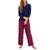 商品Charter Club | V-Neck T-Shirt & Flannel Pants Pajama Set, Created for Macy's颜色Candy Red Plaid