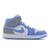 商品Jordan | Jordan 1 Mid - Men Shoes颜色White-Univ Blue-Wolf Grey