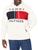 商品Tommy Hilfiger | Tommy Hilfiger Men's Long Sleeve Fleece Flag Pullover Hoodie Sweatshirt颜色Milky Way