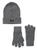 UGG | 2-Piece Hat & Tech Gloves Set, 颜色CHARCOAL