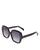 商品Celine | Bold 3 Dots Square Sunglasses, 55mm颜色Black/Gray Gradient