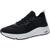 SKECHERS | Skechers Womens Arch Fit S-Miles-Stride High Knit Athletic and Training Shoes, 颜色Black