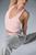 颜色: Ballet Pink, Alo | Airbrush Real Bra Tank - White