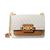 color Vanilla/acorn, Michael Kors | Signature Heather Extra Small Crossbody