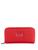 color red, Guess Factory | Abree Zip-Around Wallet