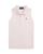 颜色: Hint of Pink, Ralph Lauren | Girls' Cotton Mesh Sleeveless Polo Shirt - Little Kid, Big Kid