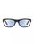 Kate Spade | Evie 51MM Rectangle Blue Block Optical Glasses, 颜色BLACK