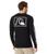 Quiksilver | The Original Long Sleeve Tee, 颜色Black