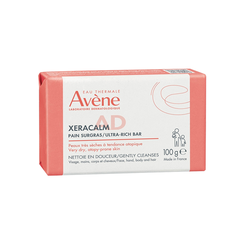 颜色: 1块, Avene | Avene雅漾AD舒缓洁肤香皂 100g 减少瘙痒强化肌肤屏障