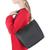 商品Tory Burch | Tory Burch McGraw Women's Leather Logo Bucket Hobo Handbag颜色Black