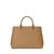 颜色: Camel, Ralph Lauren | Crosshatch Leather Large Hanna Satchel